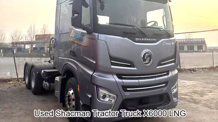 Used Shacman X6000 LNG Tractor Truck 6x4 Price in Cameroon