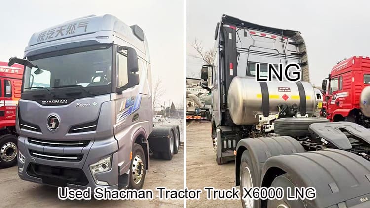 Used Shacman X6000 LNG Tractor Truck 6x4 Price in Cameroon