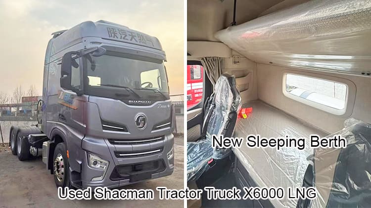 Used Shacman X6000 LNG Tractor Truck 6x4 Price in Cameroon