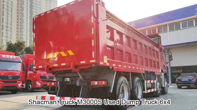 Shacman Truck M3000S Used Dump Truck 6x4 in Tanzania