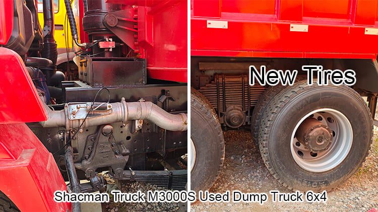Shacman Truck M3000S Used Dump Truck 6x4 in Tanzania