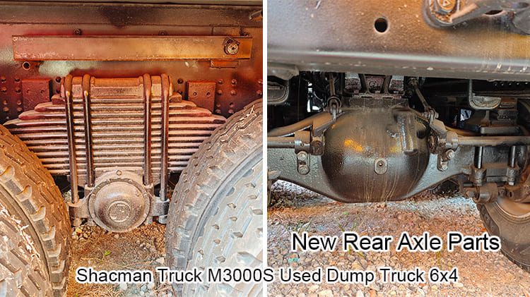 Shacman Truck M3000S Used Dump Truck 6x4 in Tanzania