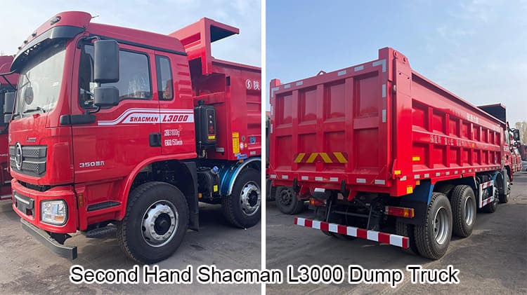 Second Hand Shacman L3000 Dump Truck for Kenya
