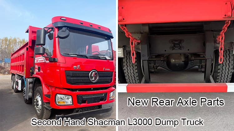 Second Hand Shacman L3000 Dump Truck for Kenya
