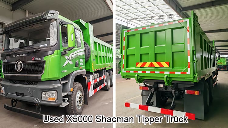 Used X5000 Shacman Tipper Truck for Sale in China
