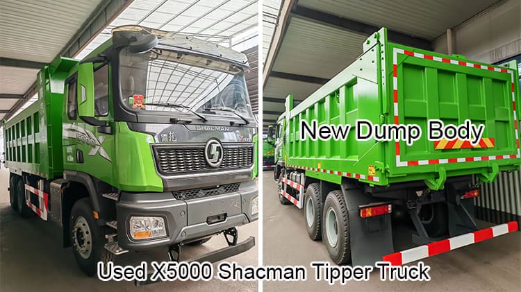 Used X5000 Shacman Tipper Truck for Sale in China