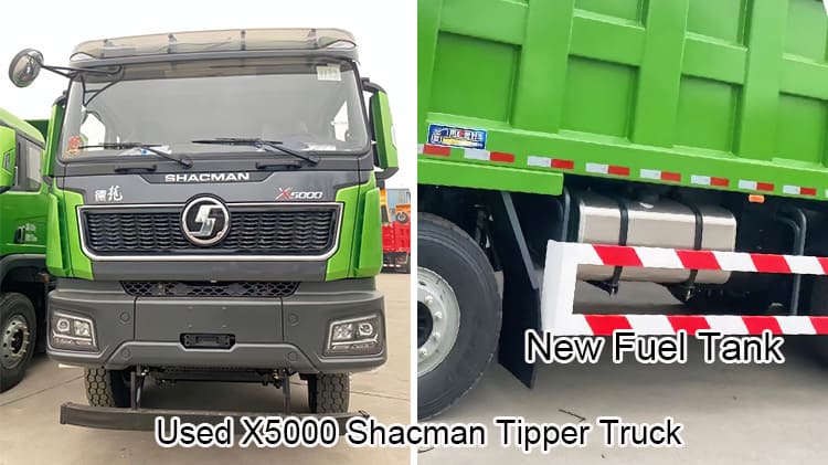 Used X5000 Shacman Tipper Truck for Sale in China
