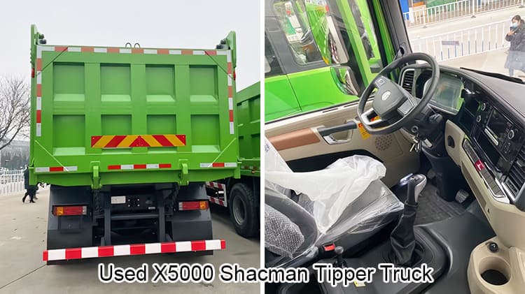 Used X5000 Shacman Tipper Truck for Sale in China