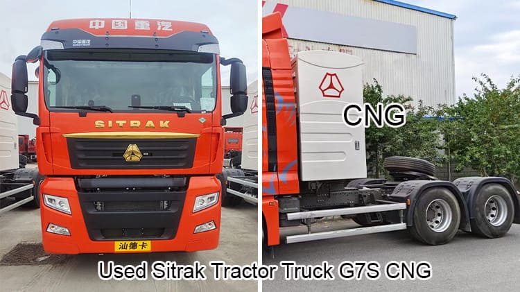 Old Sitrak Prime Mover G7S CNG Tractor Truck for Sale in Jamaica