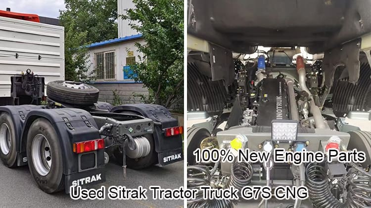 Old Sitrak Prime Mover G7S CNG Tractor Truck for Sale in Jamaica