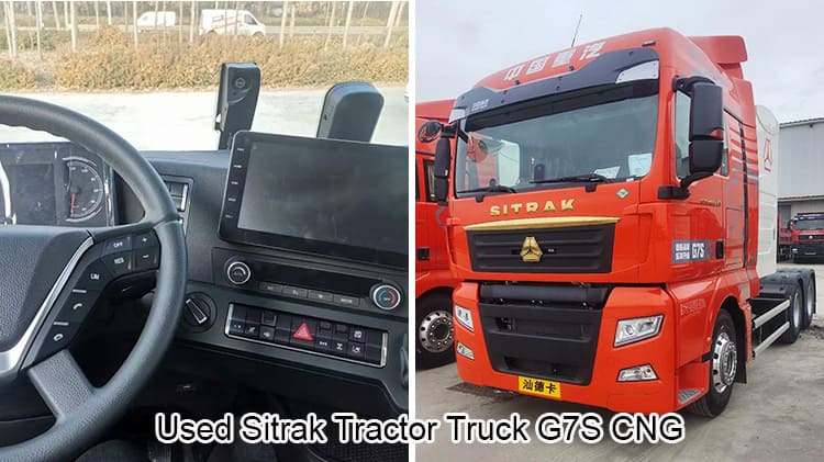 Old Sitrak Prime Mover G7S CNG Tractor Truck for Sale in Jamaica