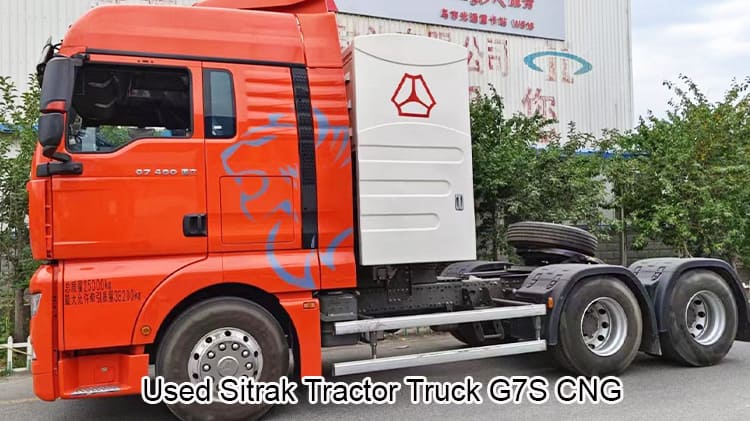 Old Sitrak Prime Mover G7S CNG Tractor Truck for Sale in Jamaica