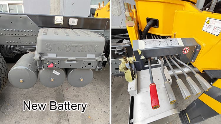 Used Howo Truck Tractors with Loader Crane for Sale in China