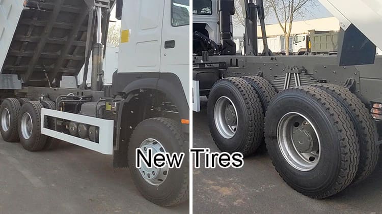 Used Sinotruk Howo NX Dump Truck 6x4 100 Ton for Ethiopia