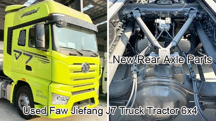 Used Faw Truck Tractor J7 6x4