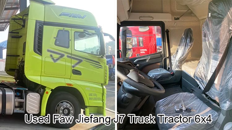 Used Faw Jiefang J7 Truck Tractor 6x4 for Sale in Rwanda