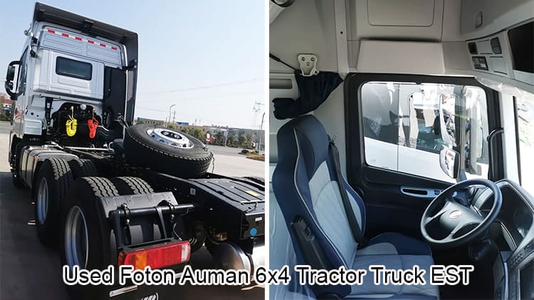 Used Foton Auman 6x4 Tractor Truck EST 560hp in South Africa