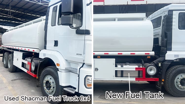 Used Shacman Fuel Tanker Trucks H3000 6x4 for Sale in Zimbabwe