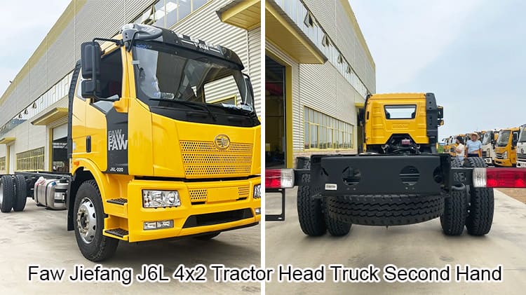 Faw Jiefang J6L 4x2 Tractor Head Truck Second Hand for Sale