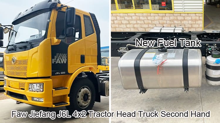 Faw Jiefang J6L 4x2 Tractor Head Truck Second Hand for Sale