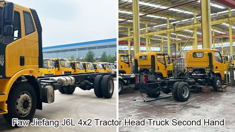 Faw Jiefang J6L 4x2 Tractor Head Truck Second Hand for Sale
