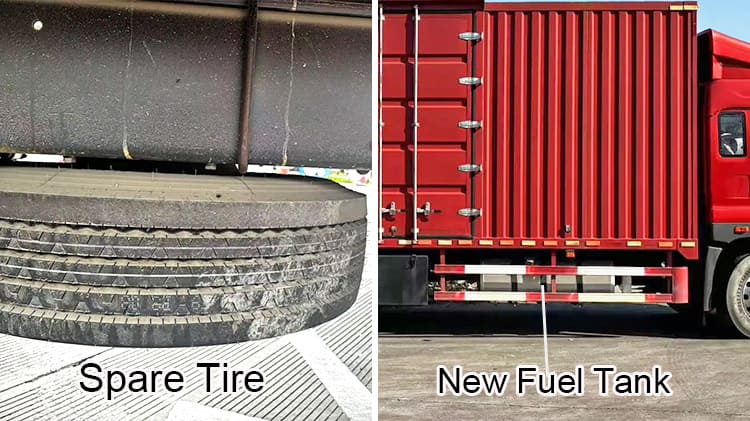 Used Faw JK6 Cargo Truck 42 220hp Box Truck