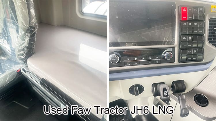 Old JH6 Faw Tractor Head 6x4 Lng Transportation Truck Price