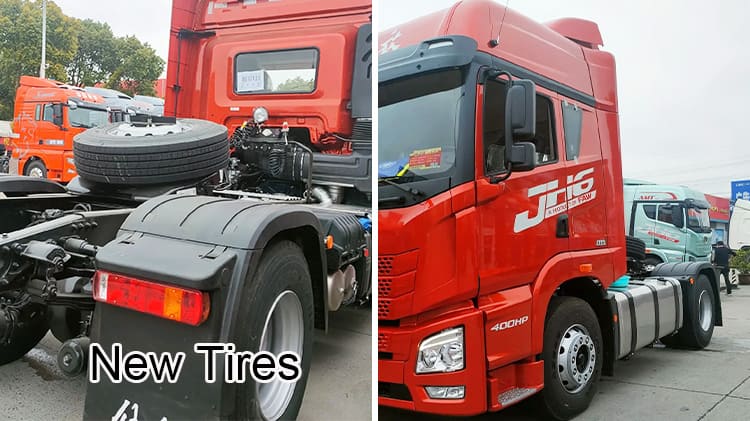 Used Faw Tractor Truck JH6 4x2 400hp for Sale in Tanzania