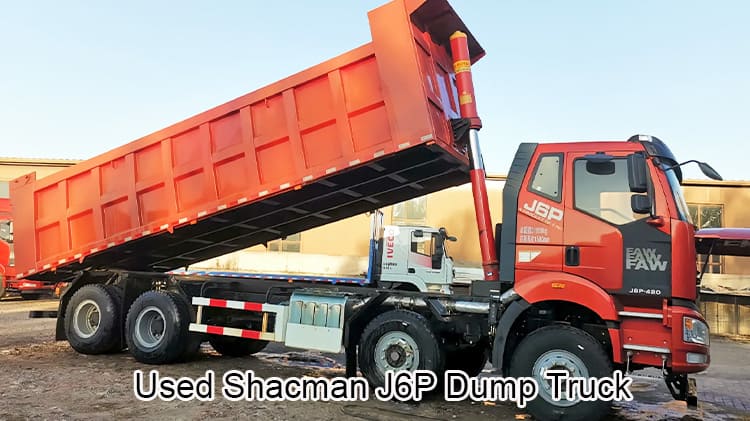 Faw J6P Dump Truck 420 hp 8x4 Used Trucks for Sale in Rwanda