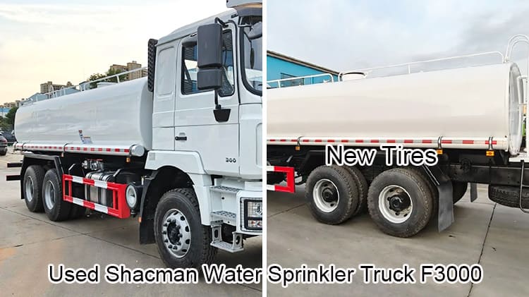 Used Shacman F3000 Water Truck Sprinkler Truck 20000 Liters Price