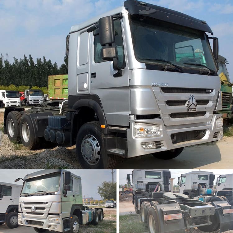 Used Howo Tractor Truck 371 6x4