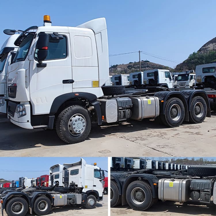 Used Sinotruk Howo T7H Tractor Truck 6x4