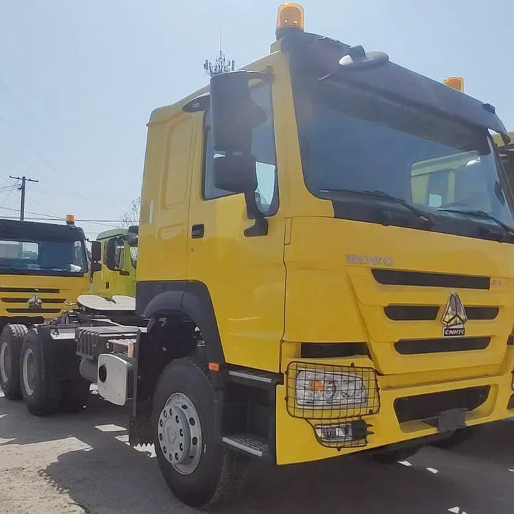 Used Sinotruk Howo Tractor Truck Euro 2 6x4 430HP