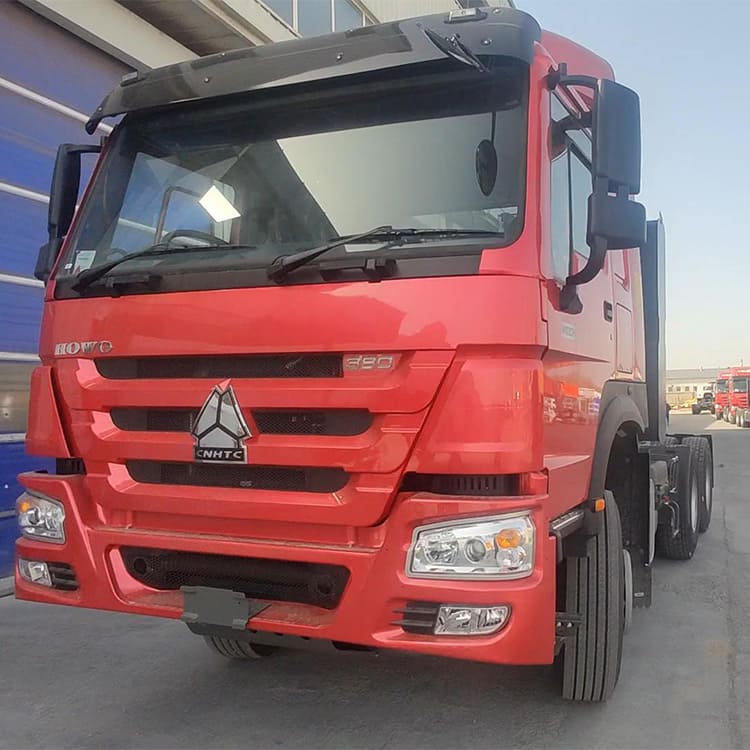 Second Hand Howo 6x4 Tractor Truck Head 380hp