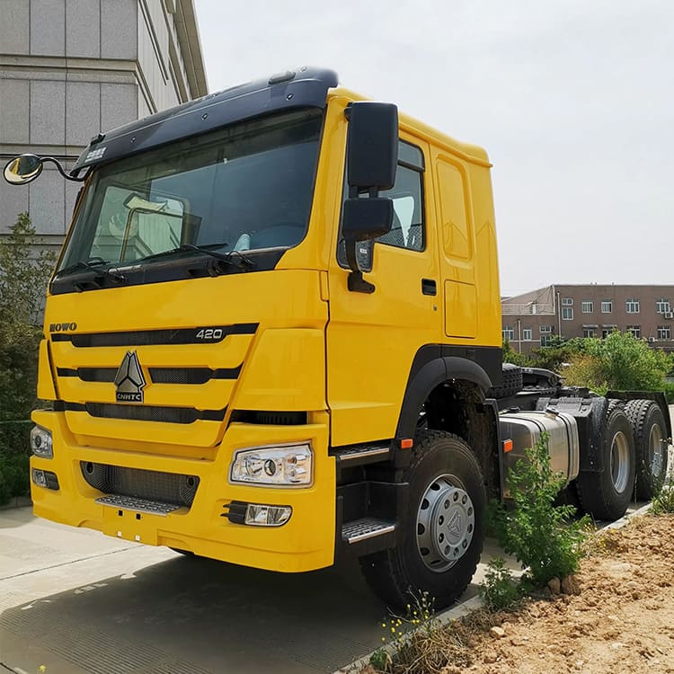 Second Hand Sinotruk Howo 420 Tractor Truck Head 10 Wheeler