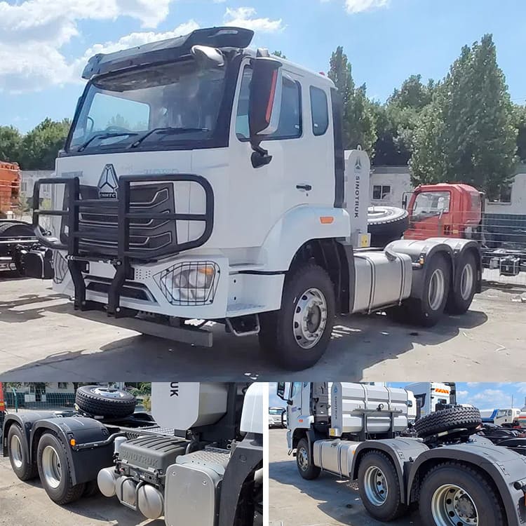 Second Hand Sinotruk Howo NX Tractor Head 400hp