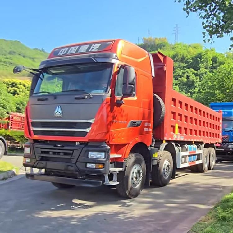 Howo Cheap Second Hand Heavy Dump Truck TH7 540hp 8x4
