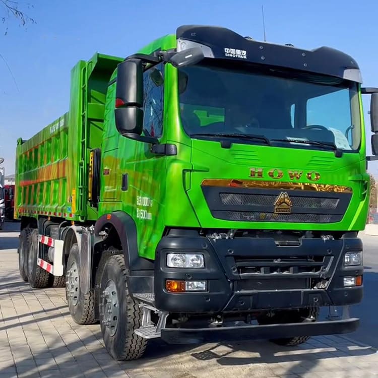 Sinotruk Howo TX 8x4 460hp Second Hand Dumper Truck