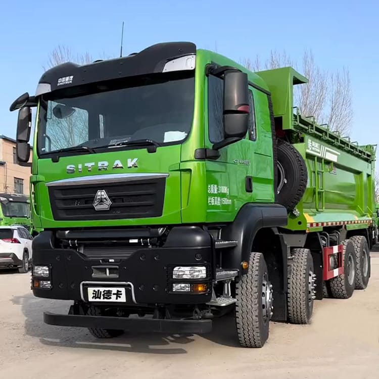 Used Sinotruk Dump Truck Sitrak G7 440 8x4