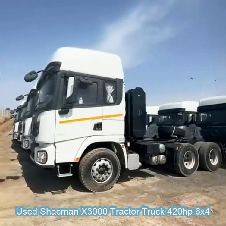 Old Shacman X3000 Tractor Truck 420hp 6x4