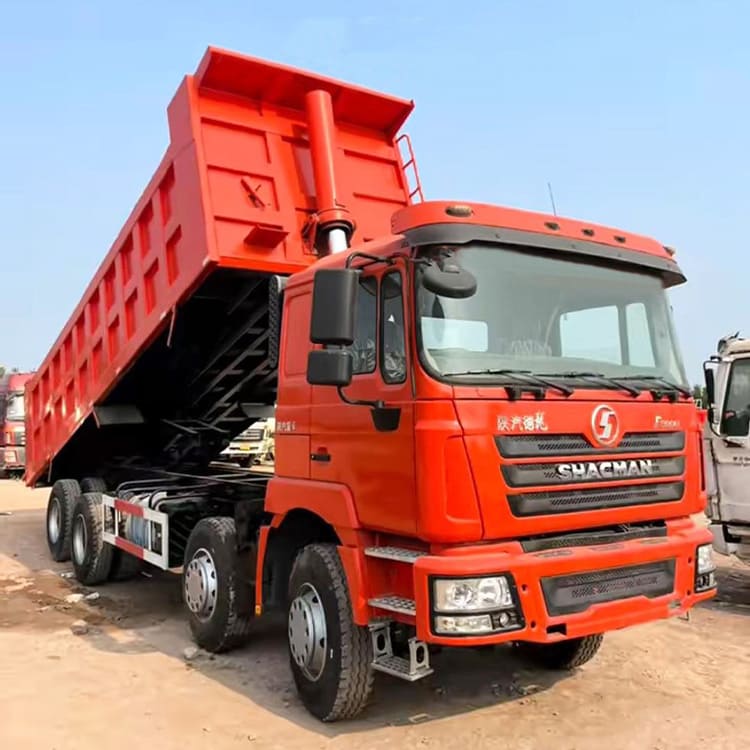 Used Shacman F3000 12 Wheels Dump Truck 8x4 380hp