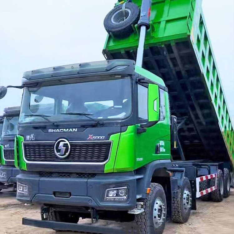 Second Hand Shacman X5000 8x4 Dump Trucks