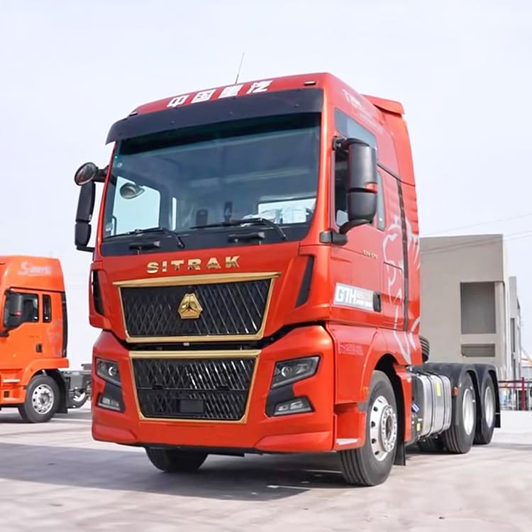 Used Sinotruk Sitrak Trucks G7H Tractor Truck 570hp