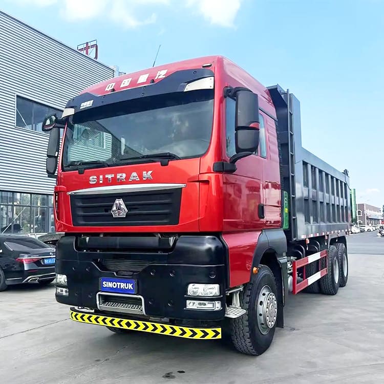 Old Sinotruk Sitrak Dump Trucks G7H 440hp 10 Wheeler