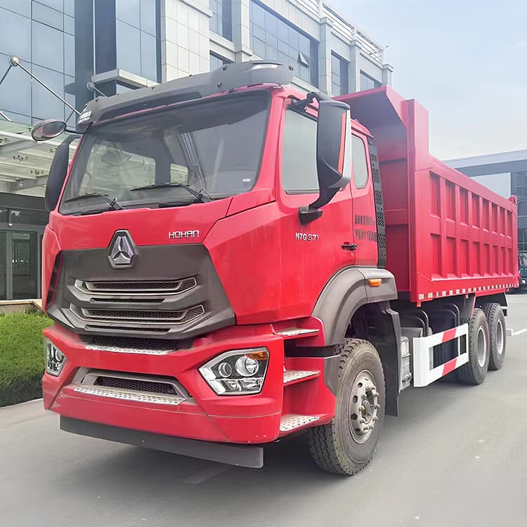 Old Sino Hohan Dump Truck 371hp 40 Ton Tipper Truck