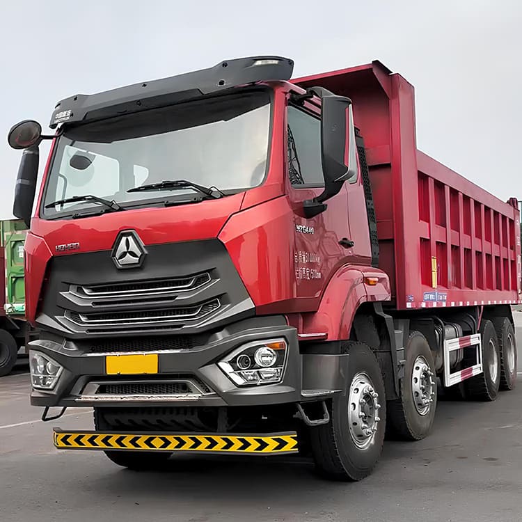 Second Hand Sinotruk Hohan Truck Tipper 8x4 Dump Truck