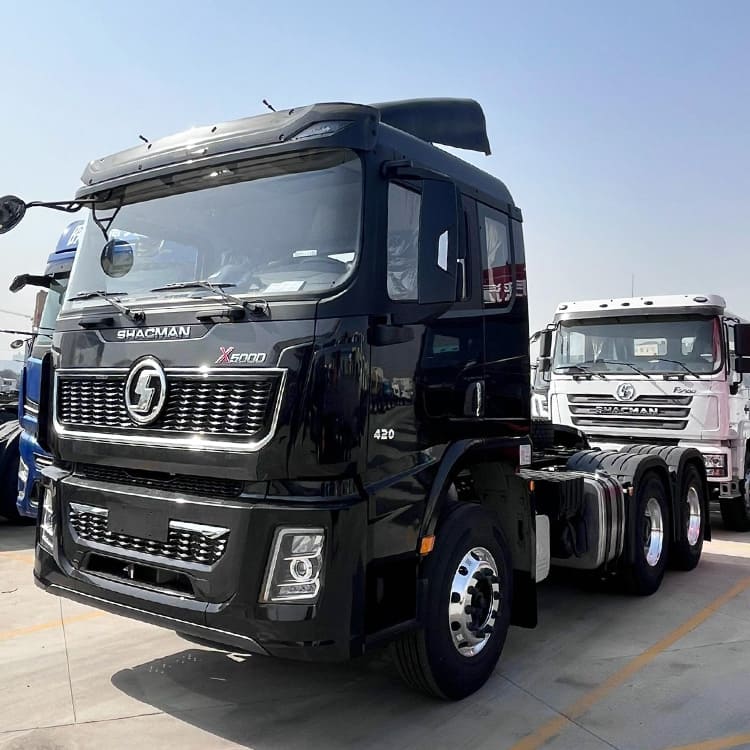 Second Hand X5000 Shacman 420hp Tractor Truck