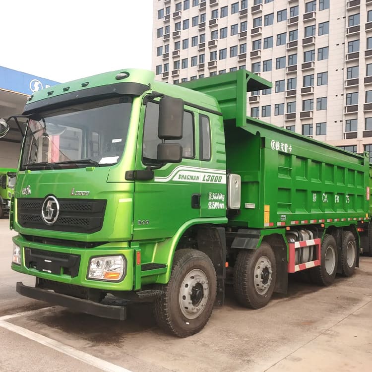 L3000 Shacman 12 Wheeler Dump Truck 2nd Hand