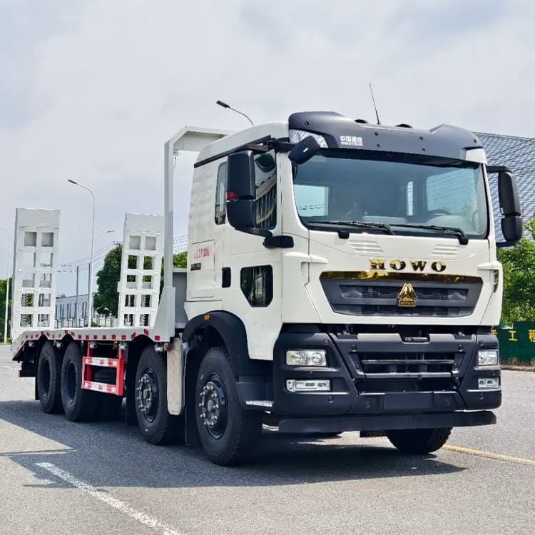Howo Cargo Truck Transport Used Flatbed Trucks