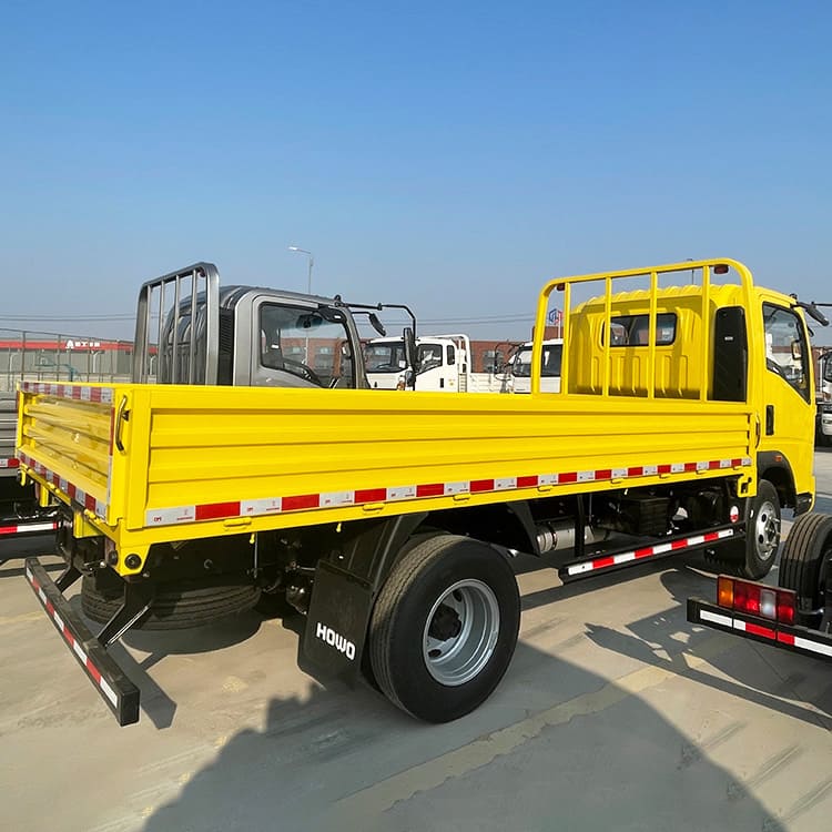 Sino Howo Light Truck Used Dropside Trucks 4x2